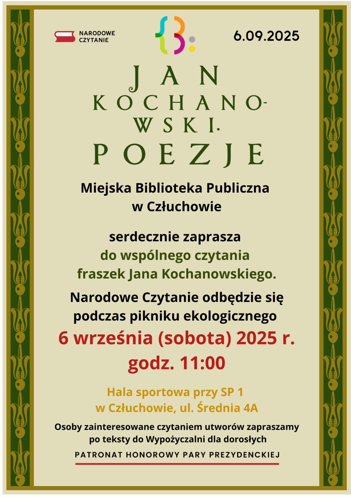 PLAKAT ZAPROSZENIE