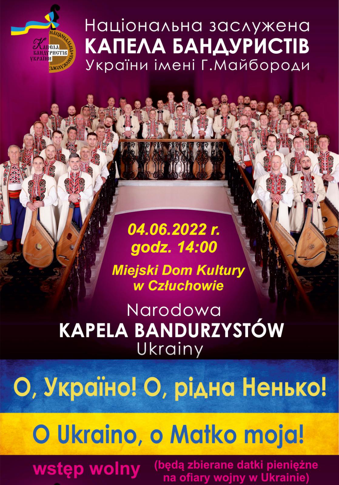 Plakat Bandurzyści Człuchów