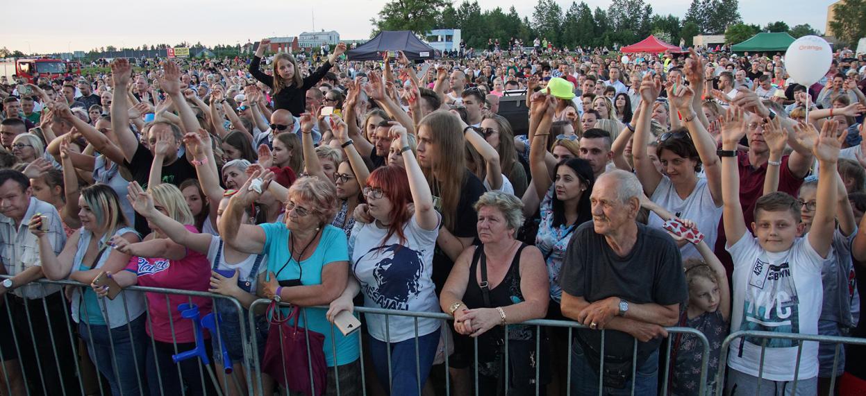 Publiczność na Dniach Człuchowa