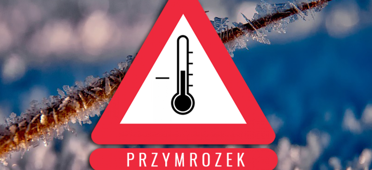 ostrzeżenie meteorologiczne - przymrozki