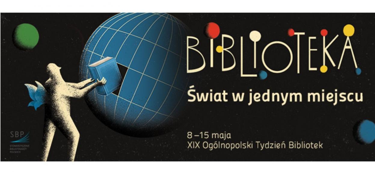 plakat Tydzień Bibliotek
