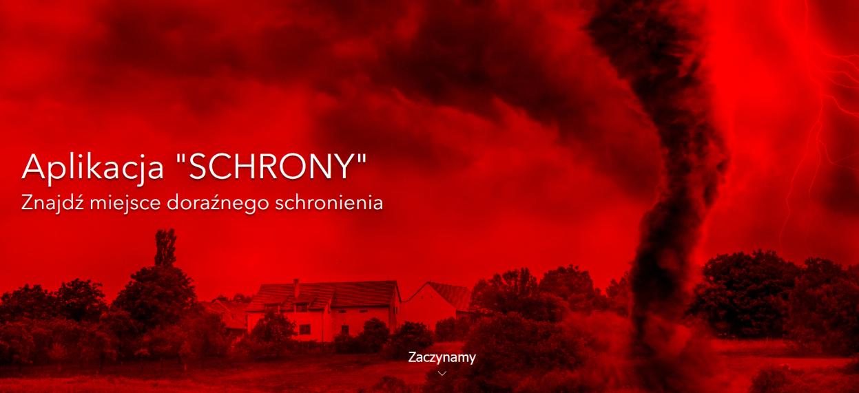 Plakat schrony