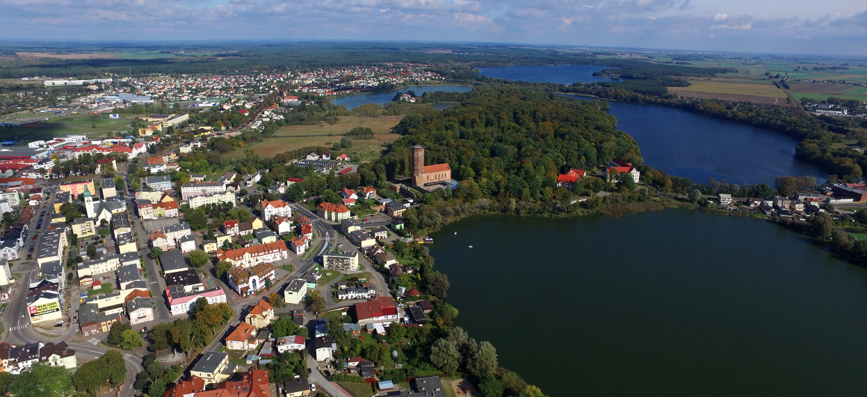 CZŁUCHÓW Z LOTU PTAKA