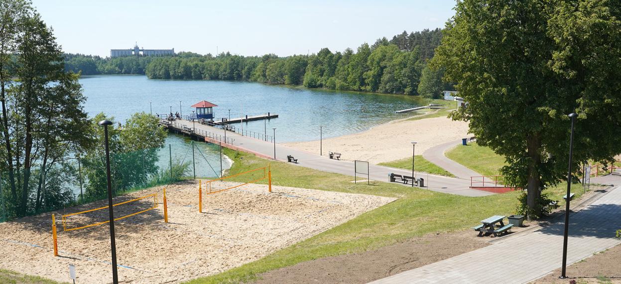 plaża OSiR Człuchów
