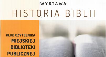 plakat - historia biblii