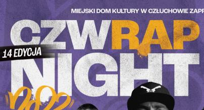 Plakat CZW RAP NIGHT 2022