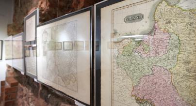 wystawa kartograficzna w muzeum