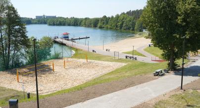 plaża OSiR Człuchów