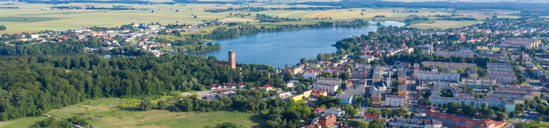 Człuchów wiosną
