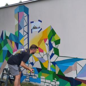 tworzenie muralu