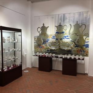 wystawa porcelany w muzeum