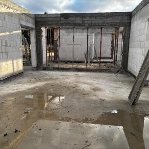 POSTĘP PRAC NA BUDOWIE CENTRUM OPIEKUŃCZO-MIESZKALNEGO