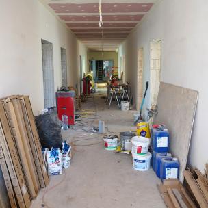 TRWA BUDOWA CENTRUM OPIEKUŃCZO–MIESZKALNEGO