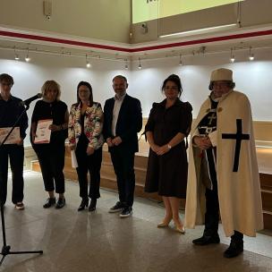 PODPISANIE UMÓW NA GRANTY NA CZŁUCHOWSKIM ZAMKU